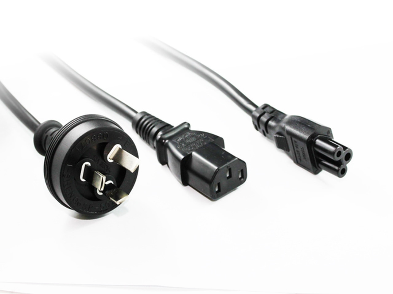 3 pin to C13 + Clover, Black image