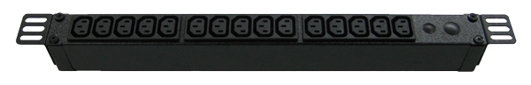 Power Strip 15 Outlets | IEC C13 | 0.5m Vertical Rack Mounted image