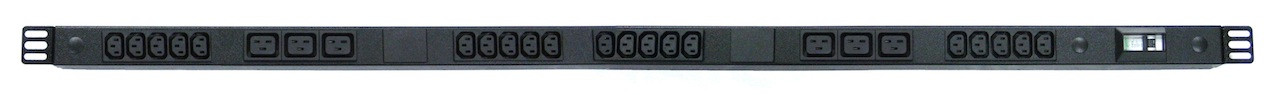 Power Strip 20+6 Outlets | IEC C13+C19 | 1.3m Vertical Rack Mounted image