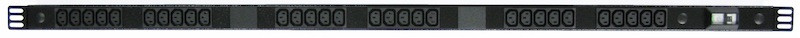 Power Strip 30 Outlets | IEC C13 | 1.3m Vertical Rack Mounted image