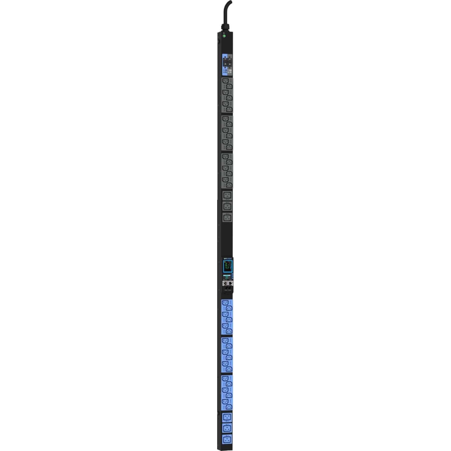 Enlogic Advantage Series Input Metered iPDU Single-phase 32A input with (36)C13 & (6)C19 outlets image