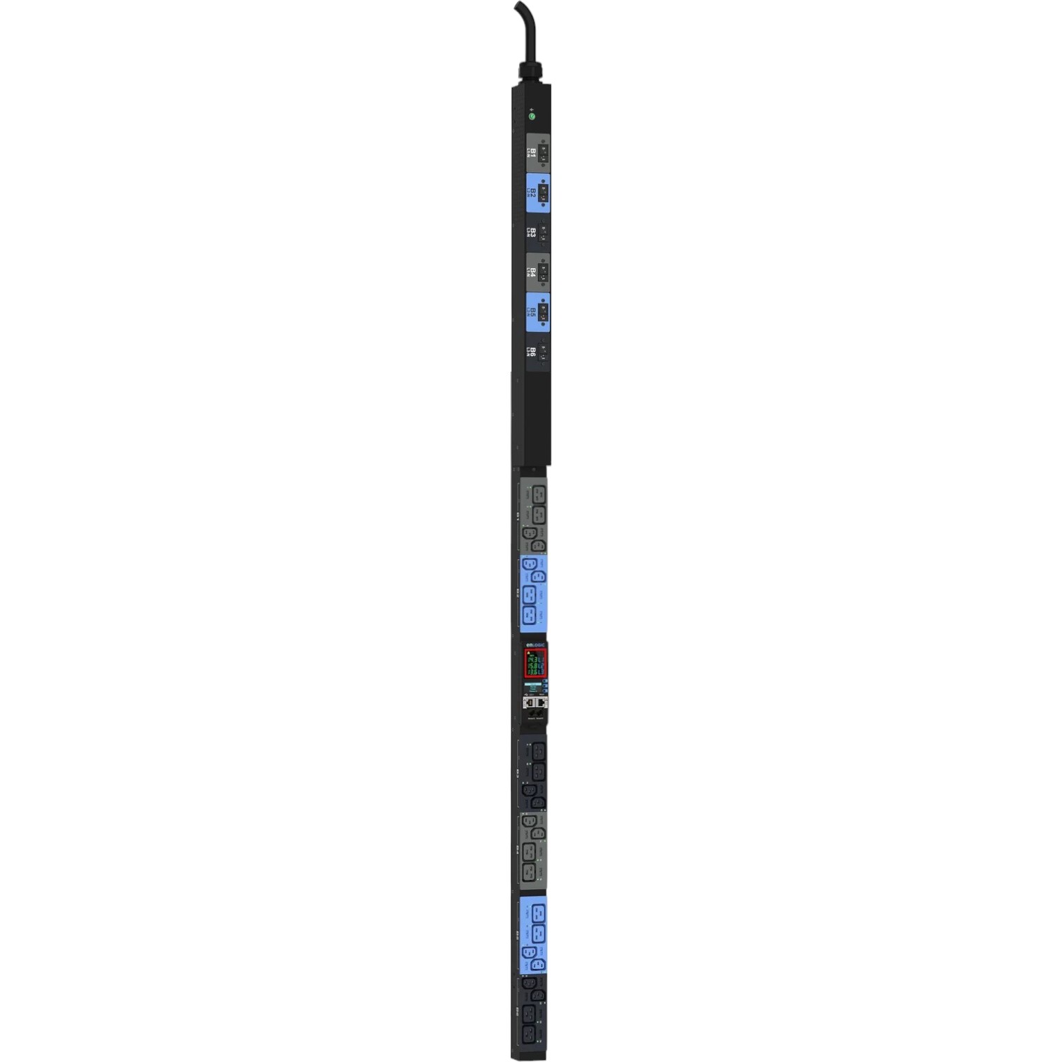 Enlogic Advantage Series Outlet Metered & Switched iPDU Three-phase 32A input with (12)C13 & (12)C19 outlets image
