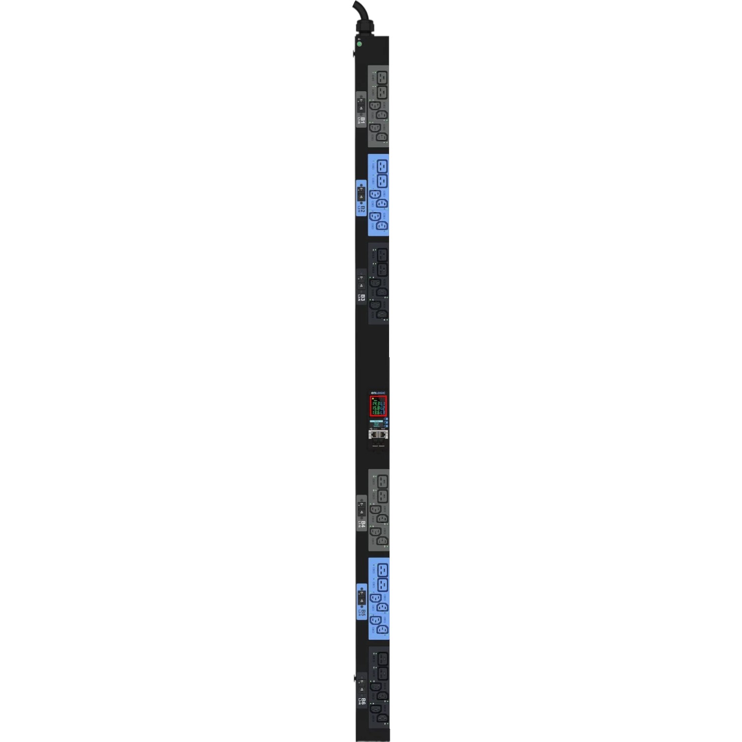 Enlogic Advantage Series Input Metered, Outlet Switched iPDU Three-phase 32A input with (24)C13 & (12)C19 outlets image