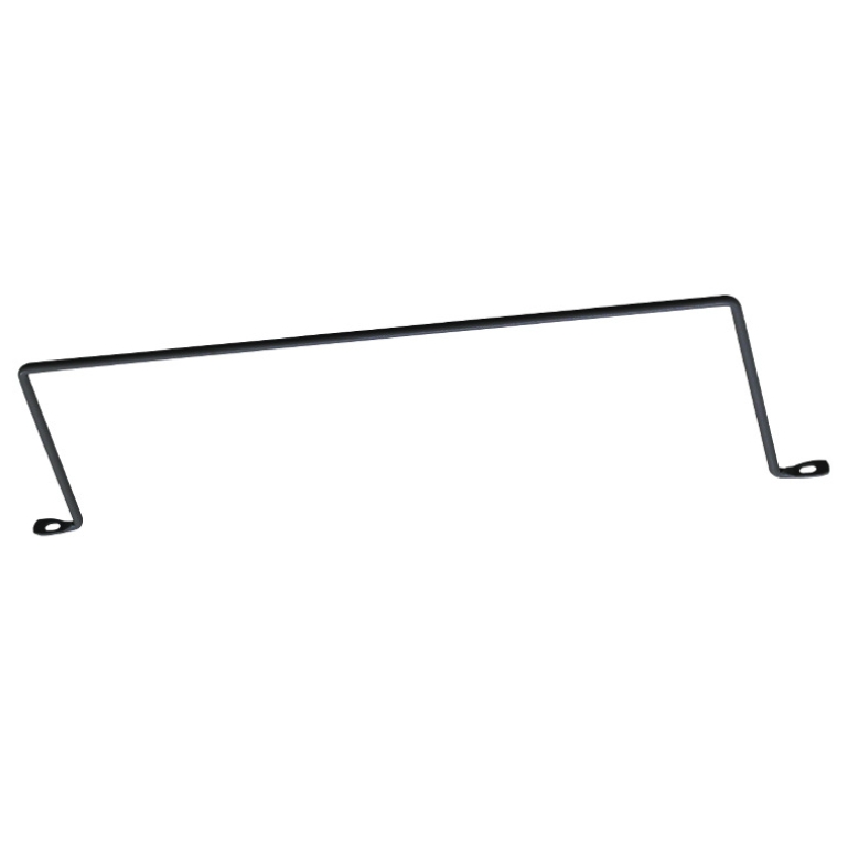 Cable Management Lacing Bar 1U Black 100mm depth image