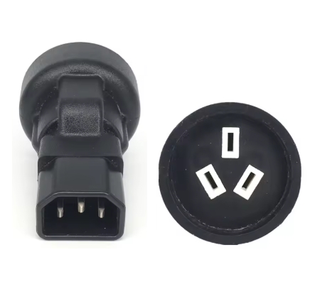 Adapter: 10A C14 IEC Plug to 10A 3 Pin Socket image