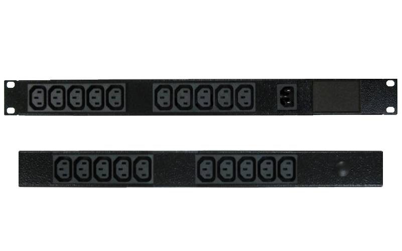 Power Strip 20 Outlets | IEC C13 | 19in 1RU Horizontal Rack Mounted image